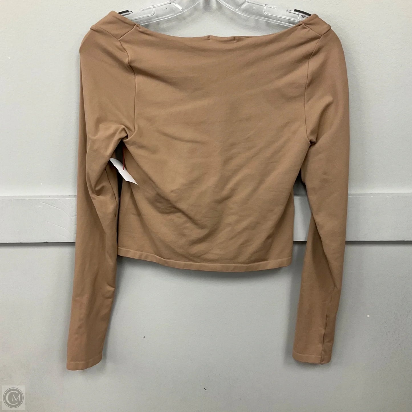 Top Long Sleeve By Altard State In Tan, Size: L