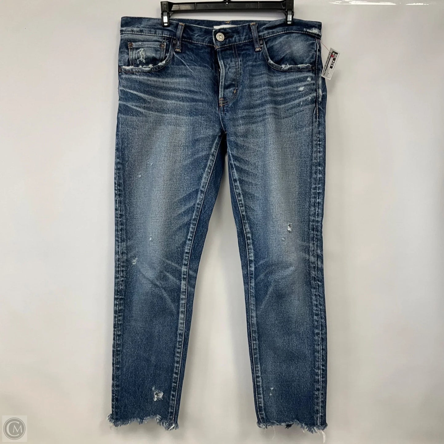 Jeans Skinny By Moussy In Blue Denim, Size: 8