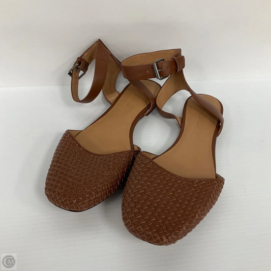 Shoes Flats By Madewell In Brown, Size: 8