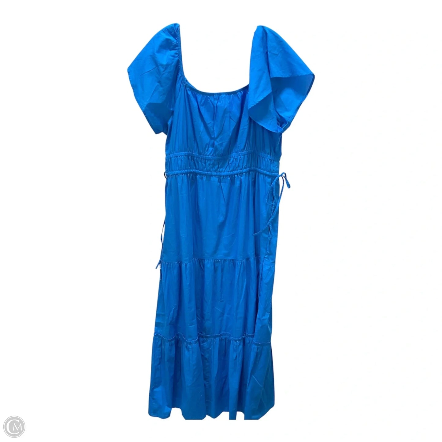 Dress Casual Maxi By Time And Tru In Blue, Size: 3x
