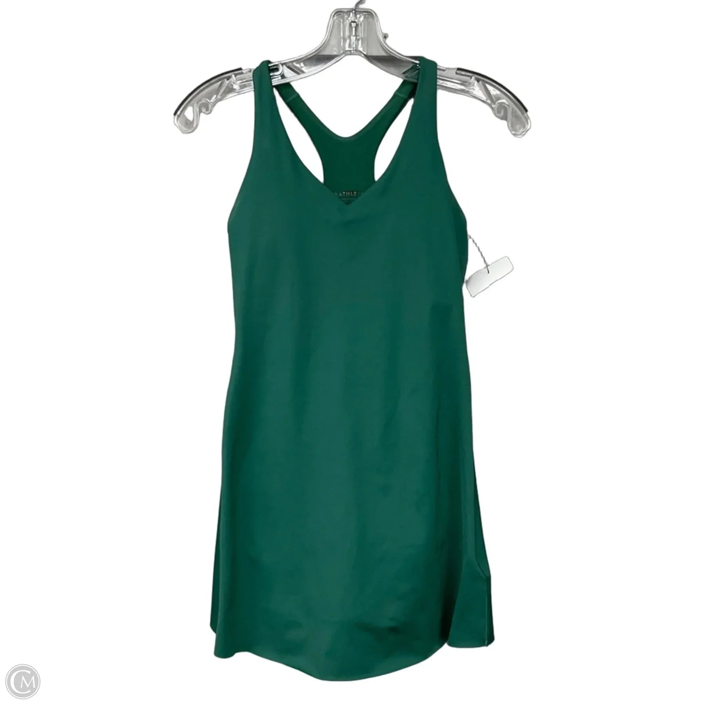 Athletic Dress By Athleta In Green, Size: Xxs