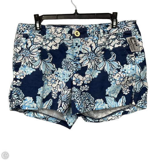 Shorts Designer By Lilly Pulitzer In Blue & White, Size: 6