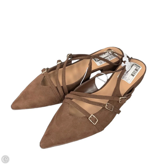 Shoes Flats By A New Day In Brown, Size: 8