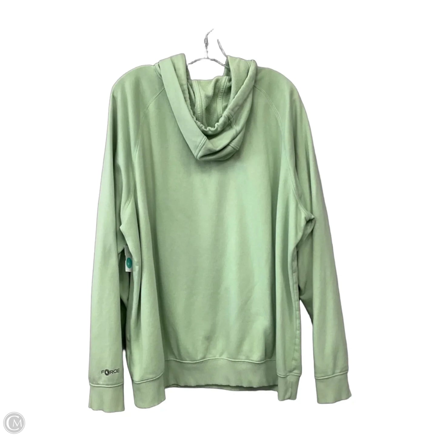 Sweatshirt Hoodie By Carhartt In Green, Size: Xl