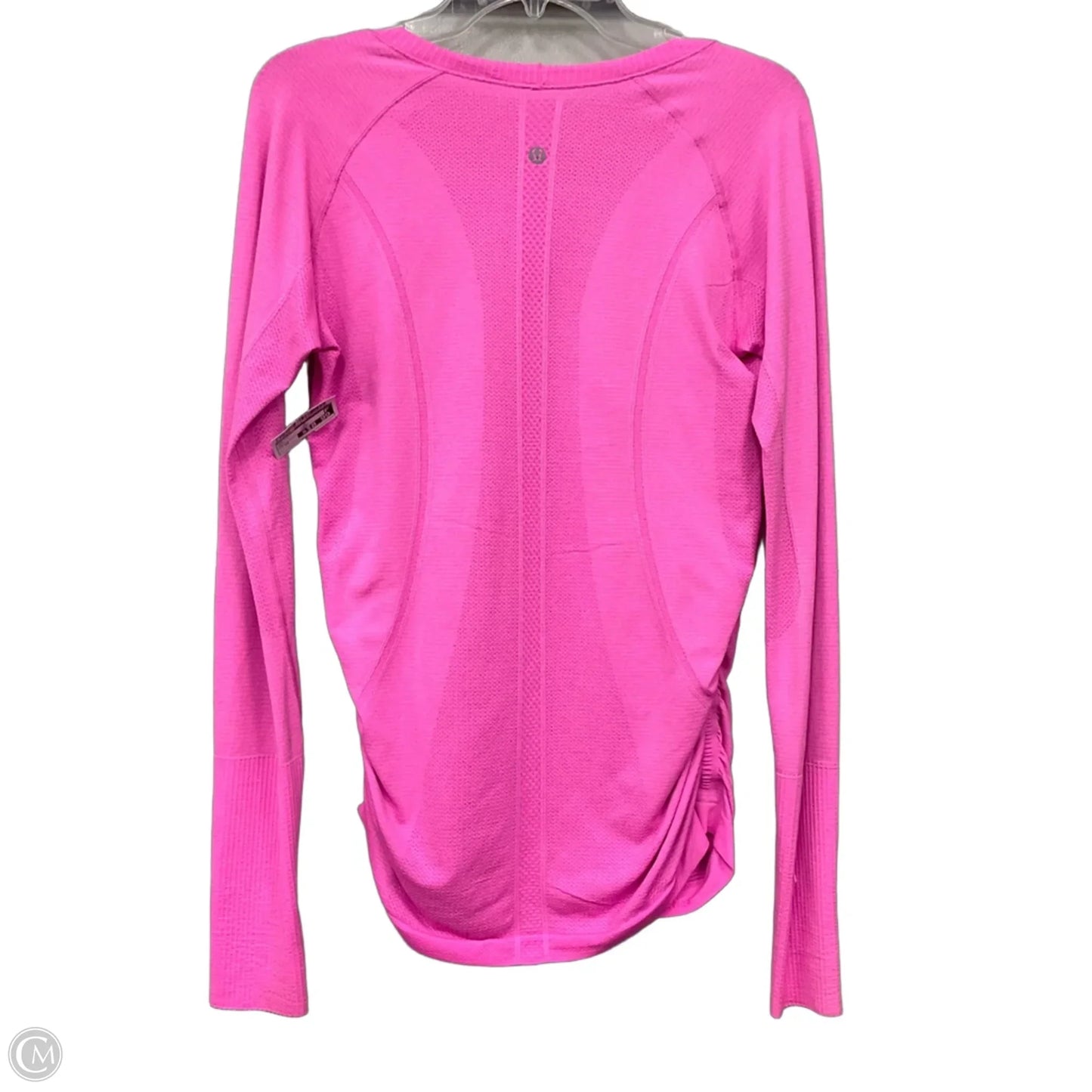Athletic Top Long Sleeve By Lululemon In Pink, Size: 10