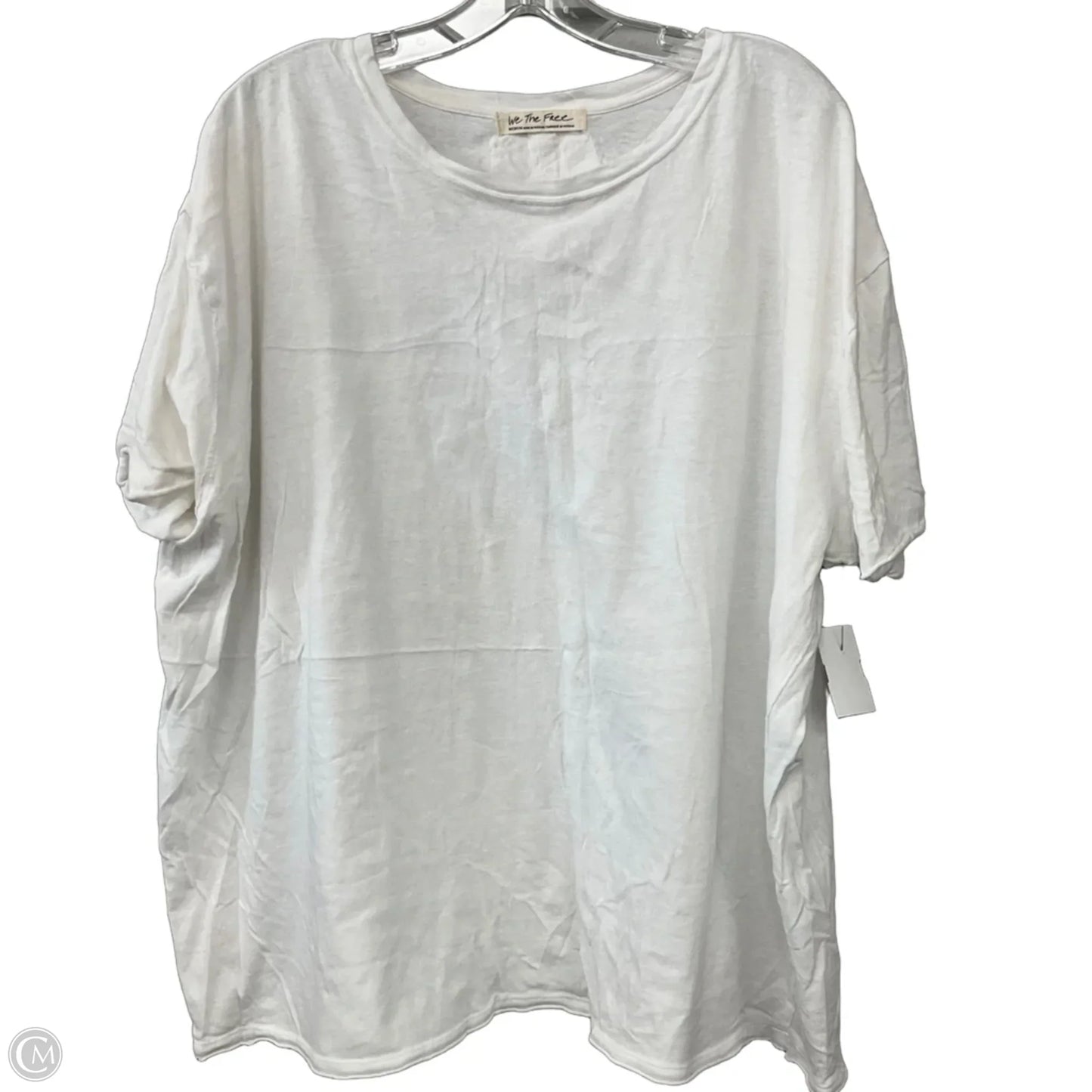 Top Short Sleeve Basic By We The Free In White, Size: M