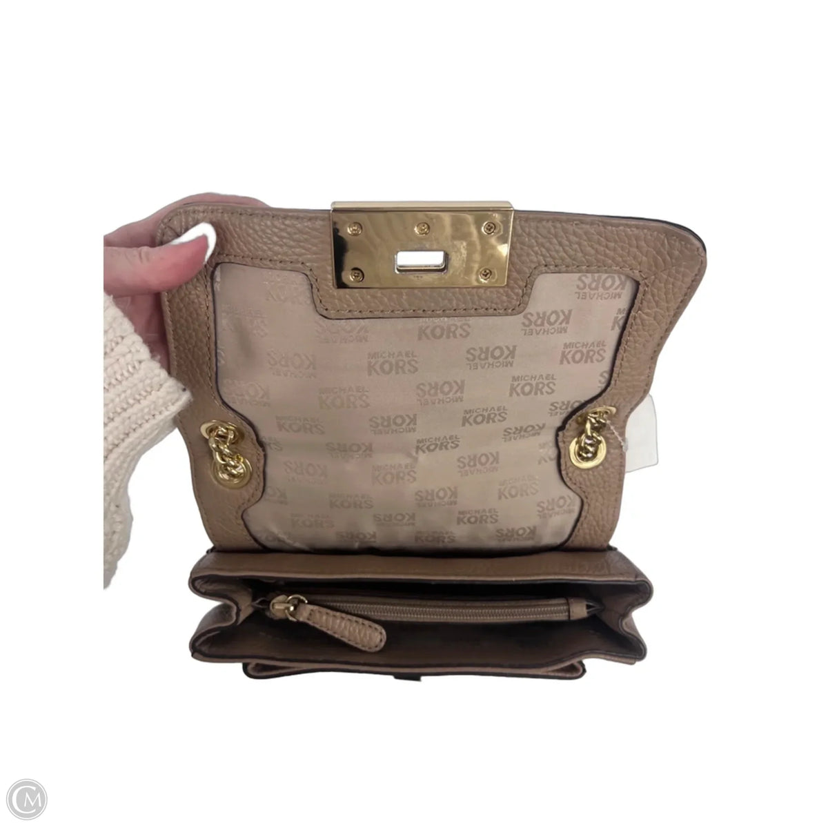 Crossbody Designer By Michael Kors, Size: Small