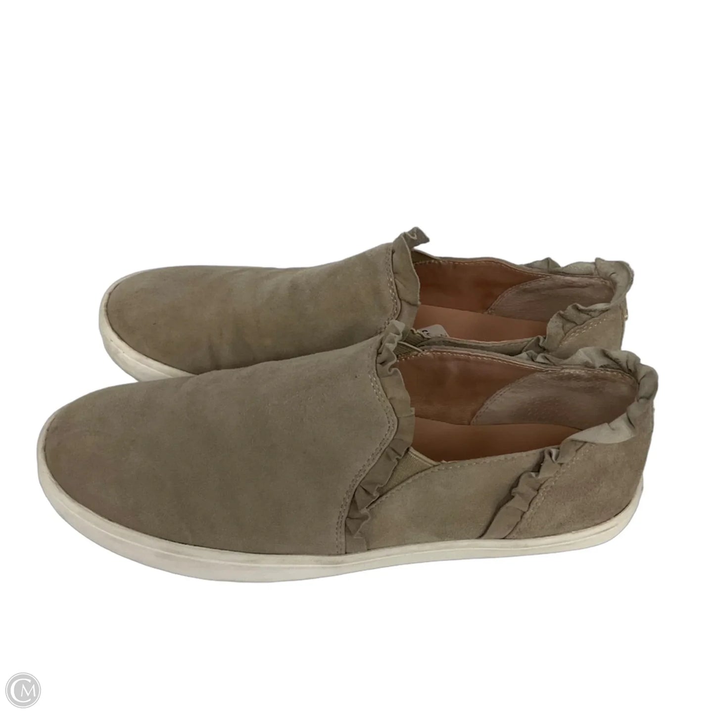 Shoes Designer By Kate Spade In Grey, Size: 9.5