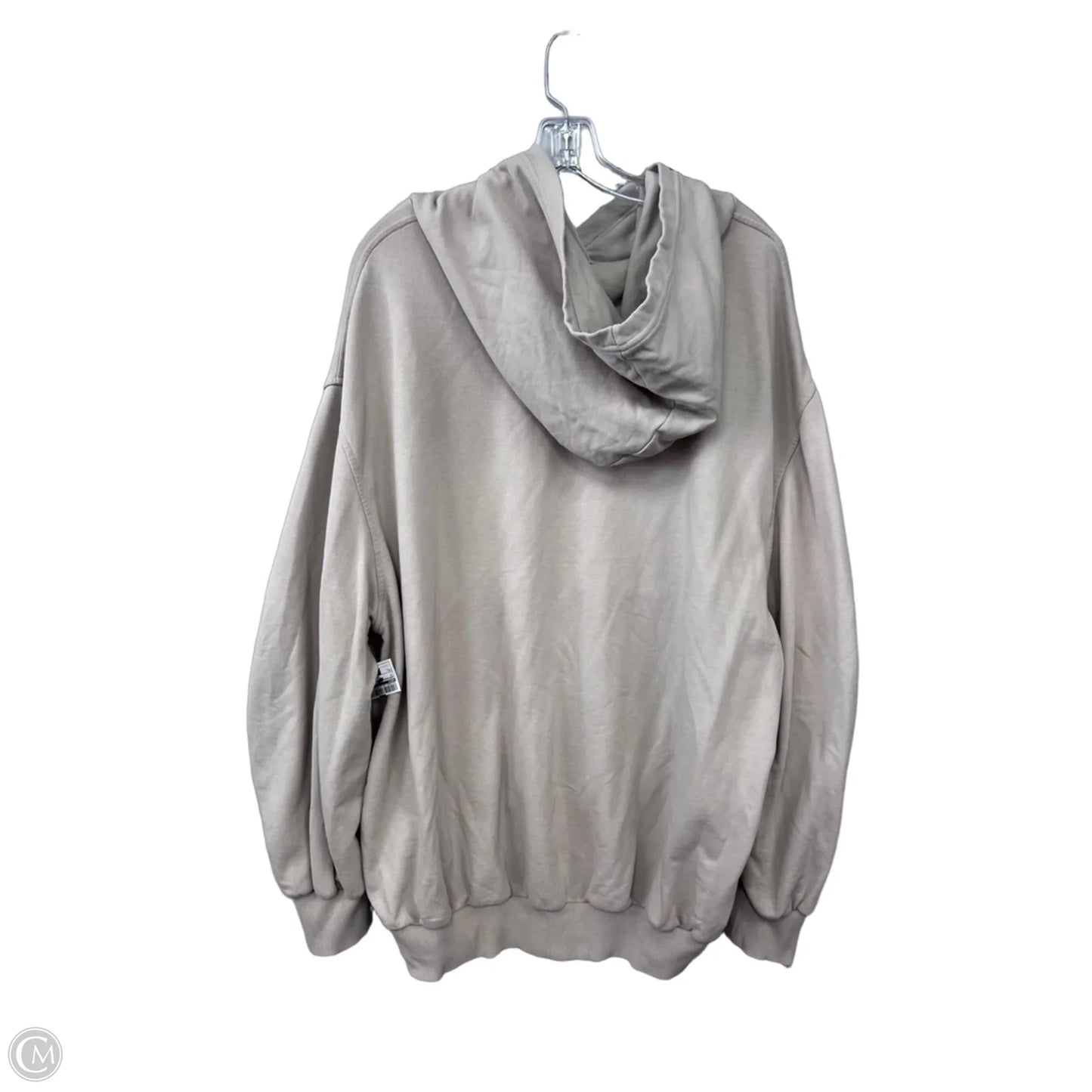 Sweatshirt Hoodie By Aerie In Tan, Size: L