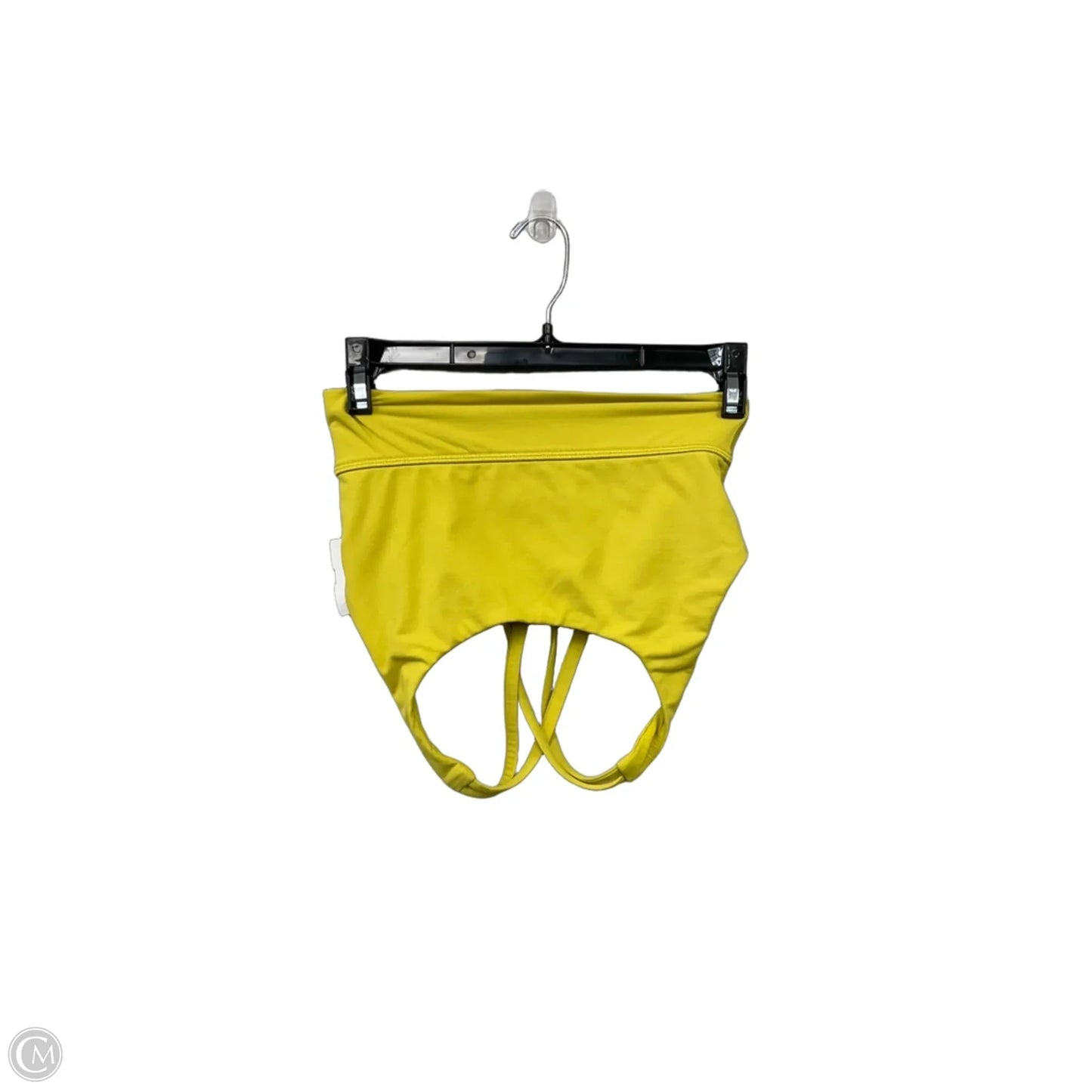 Athletic Bra By Lululemon In Yellow, Size: 4