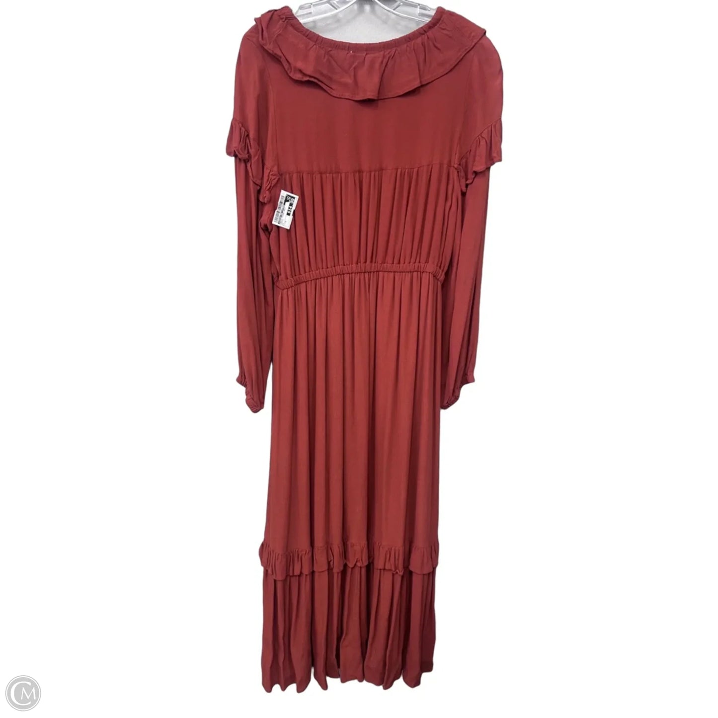 Dress Casual Maxi By Gibson And Latimer In Orange, Size: M