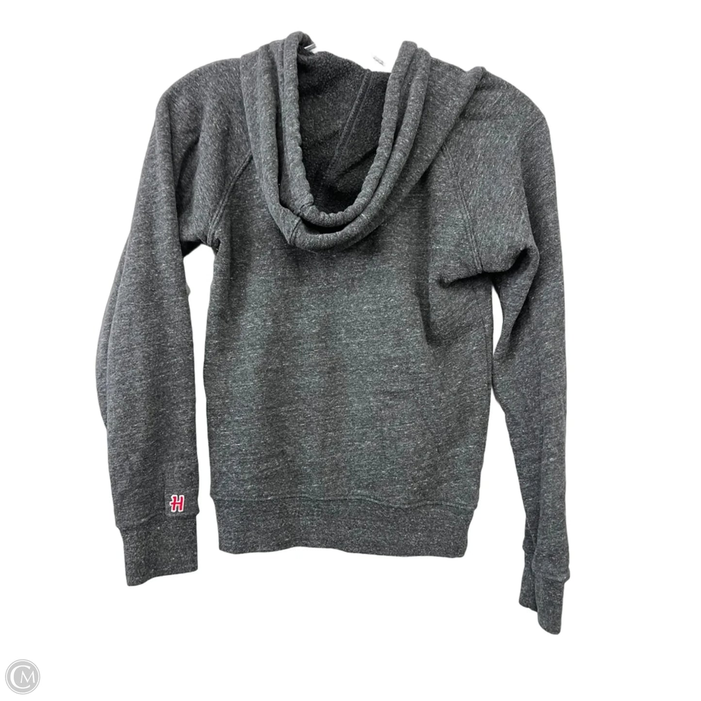 Sweatshirt Hoodie By Homage In Grey, Size: Xs