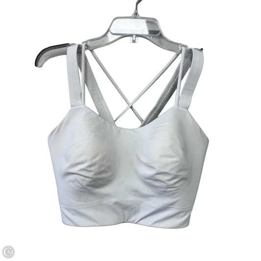Athletic Bra By Lululemon In White, Size: Xl