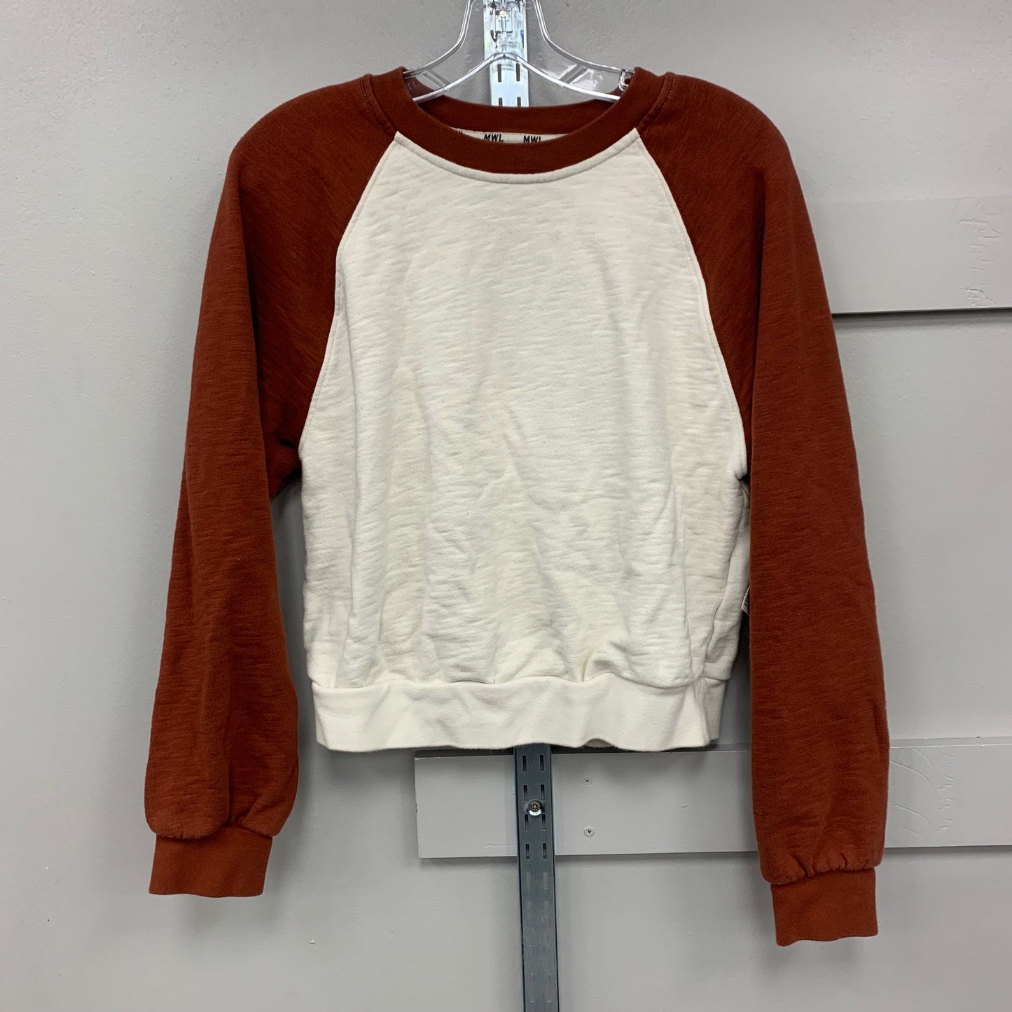 Sweatshirt Crewneck By Madewell In Multi-colored, Size: M