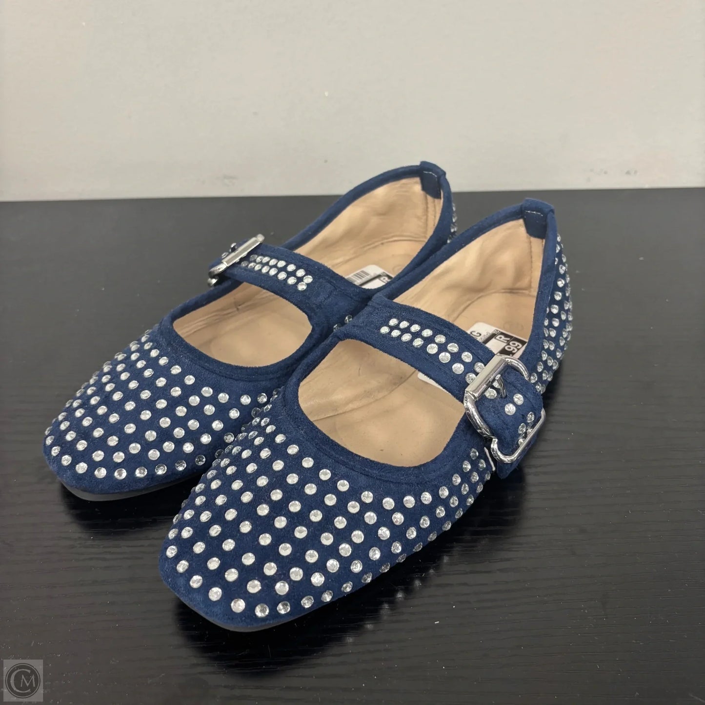 Shoes Flats By Clothes Mentor In Navy, Size: 6