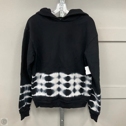 Sweatshirt Hoodie By Clothes Mentor In Black, Size: S