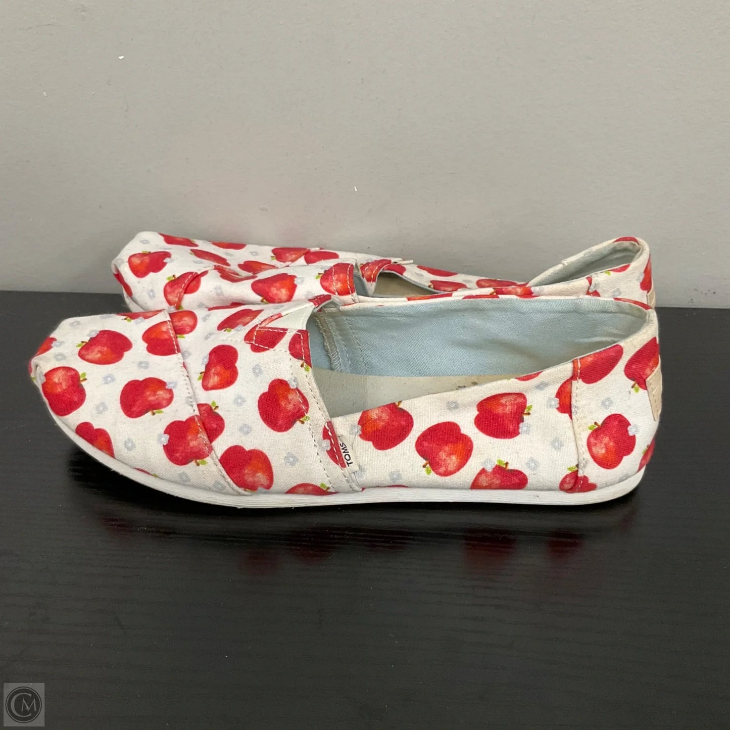 Shoes Flats By Toms In Red, Size: 8.5