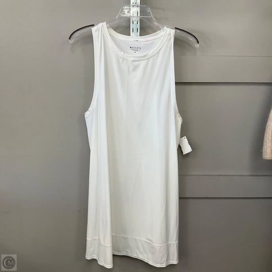 Athletic Dress By Athleta In White, Size: M