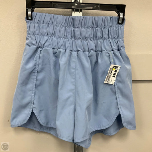Athletic Shorts By The Native One In Blue, Size: M