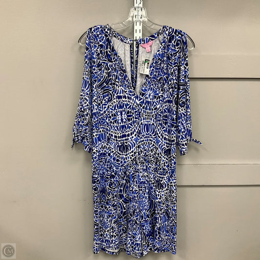 Romper Designer By Lilly Pulitzer In Blue, Size: M