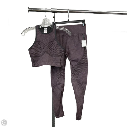 Athletic Pants 2pc By Gym Shark In Purple, Size: M