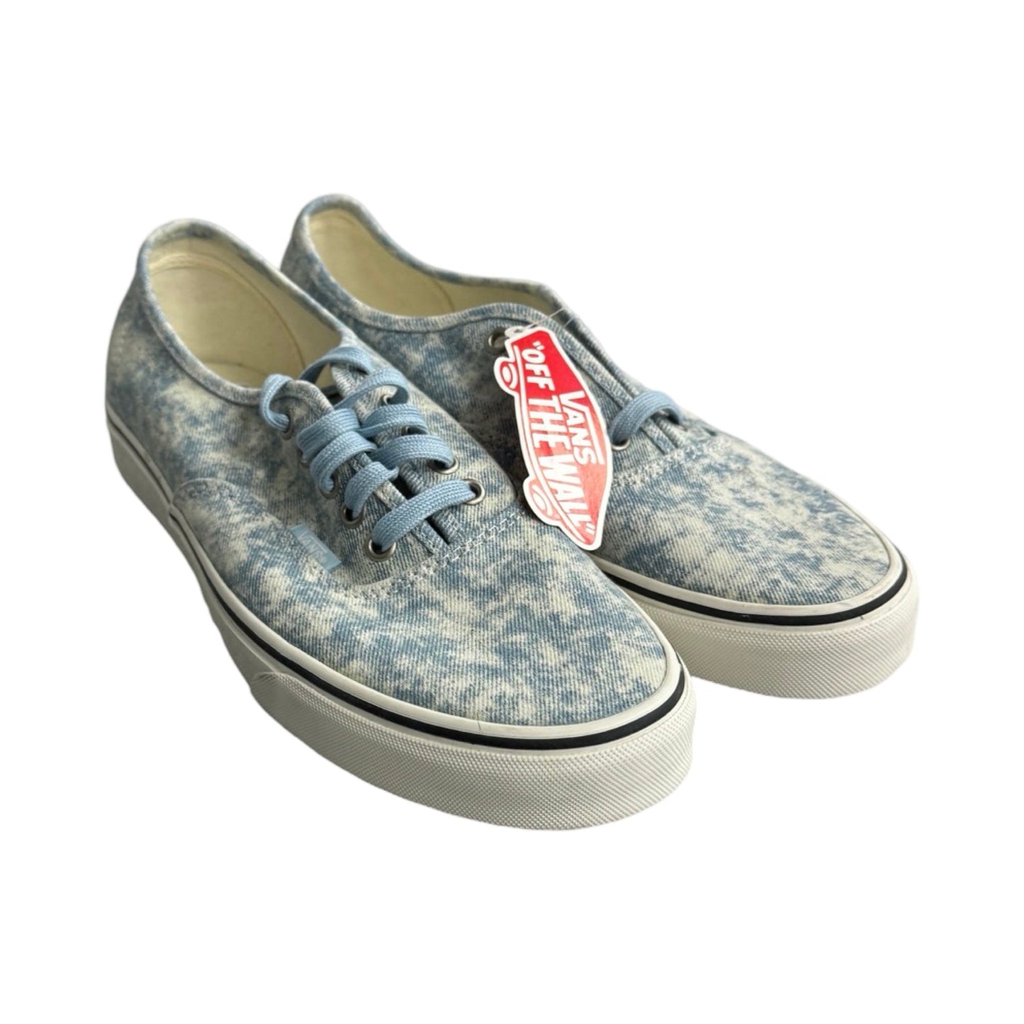 Shoes Flats By Vans In Blue, Size: 11