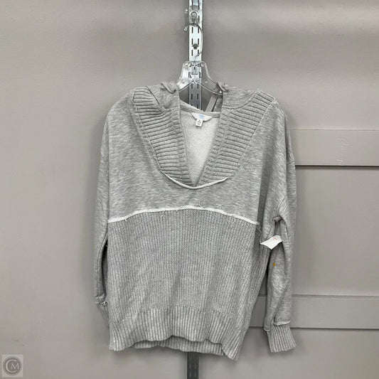 Sweatshirt Hoodie By Time And Tru In Grey, Size: S