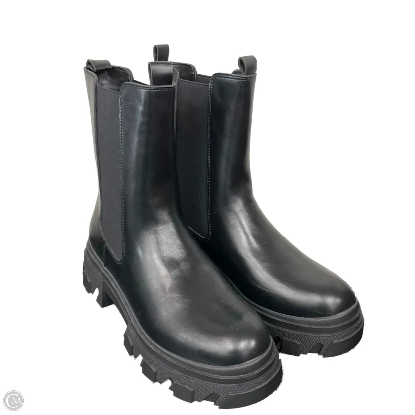 Boots Combat By Clothes Mentor In Black, Size: 10