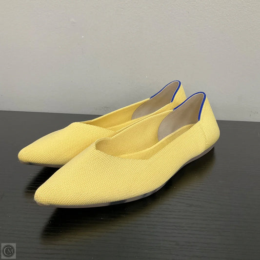 Shoes Flats By Rothys In Yellow, Size: 7.5