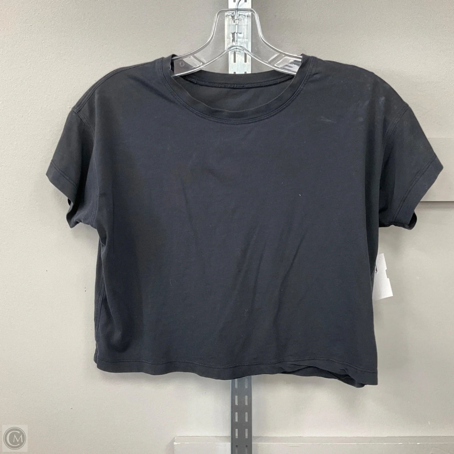 Top Short Sleeve Basic By Lululemon In Black, Size: 2
