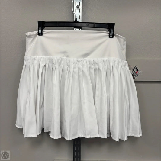 Athletic Skort By All In Motion In White, Size: Xl