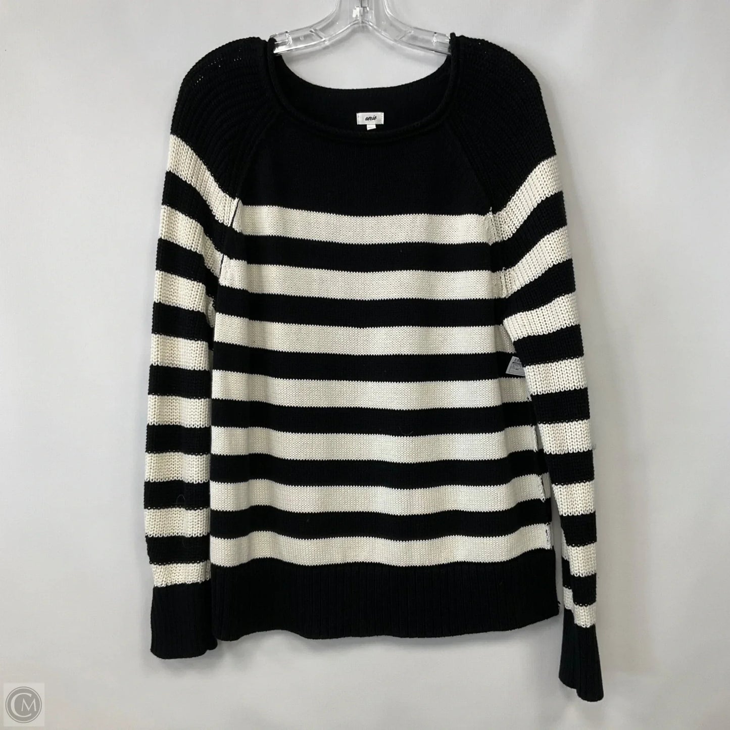 Sweater By Aerie In Black & White, Size: Xs