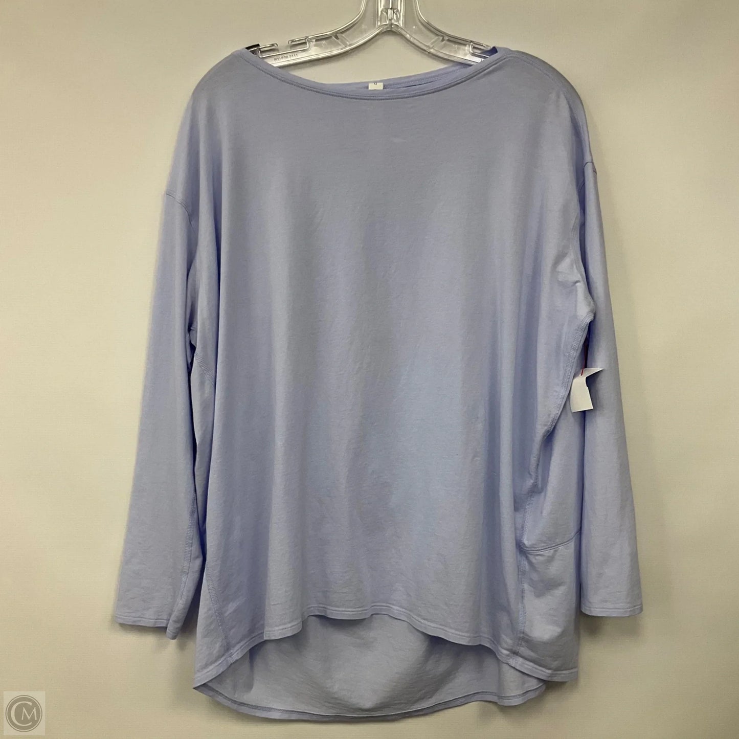 Top Long Sleeve By Lululemon In Purple, Size: 12