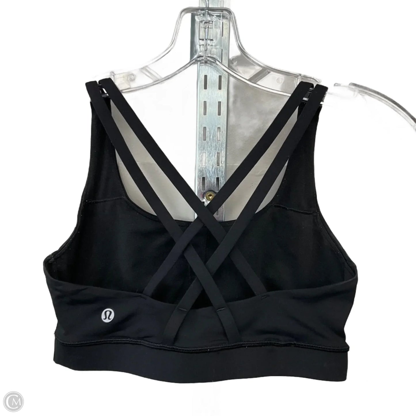Athletic Bra By Lululemon In Black, Size: 6
