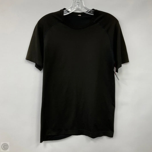 Athletic Top Short Sleeve By Lululemon In Green, Size: S