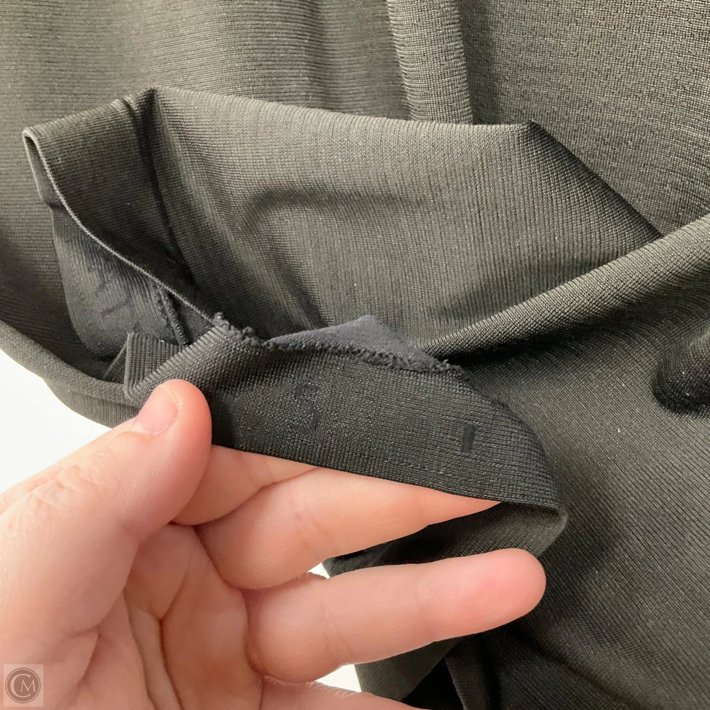 Athletic Top Short Sleeve By Lululemon In Green, Size: S