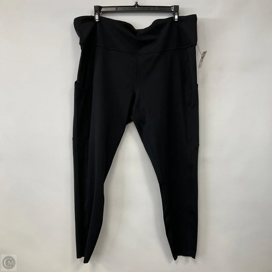 Athletic Leggings By Lululemon In Black, Size: 18