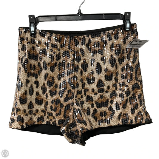 Shorts By Shein In Animal Print, Size: M