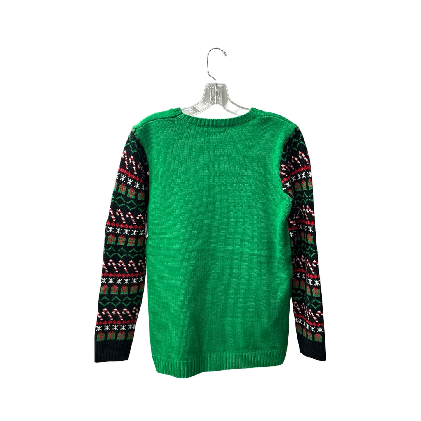 Christmas Sweater By Clothes Mentor In Green, Size: L