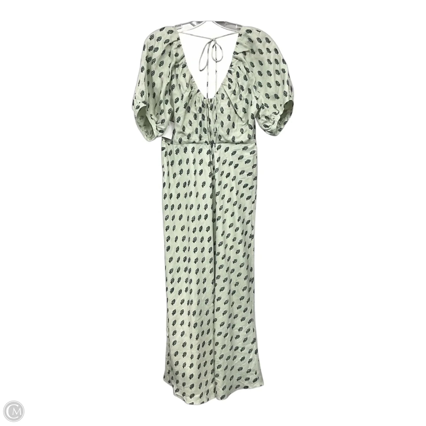 Dress Casual Maxi By Banana Republic In Green, Size: 4