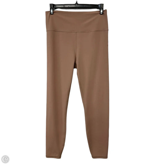Athletic Leggings By Vuori In Brown, Size: L