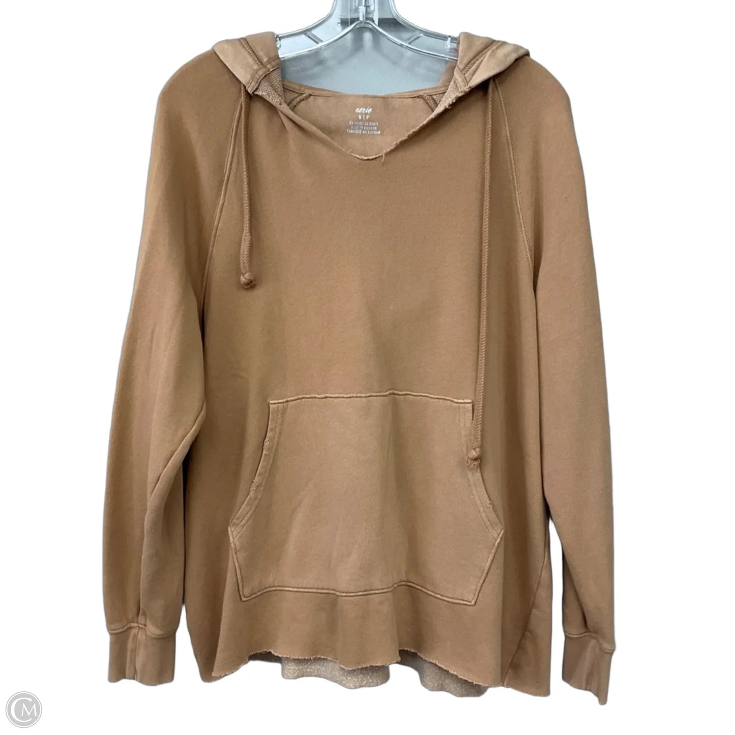 Sweatshirt Hoodie By Aerie In Brown, Size: S