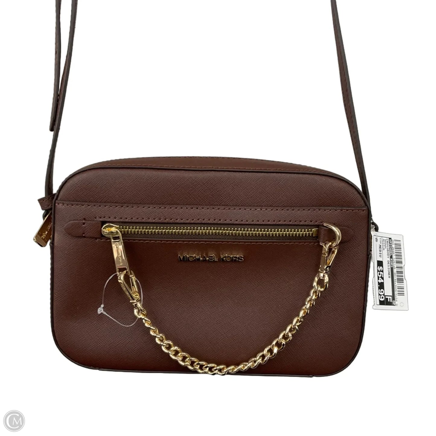Crossbody Designer By Michael Kors, Size: Medium