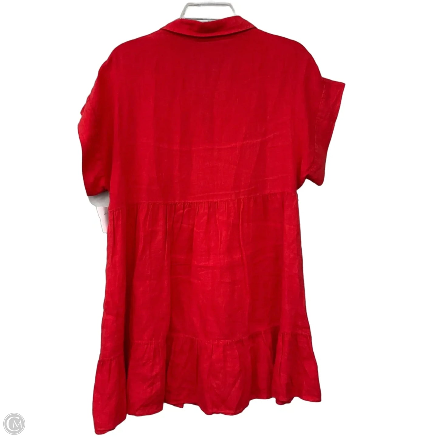 Dress Casual Short By Cmf In Red, Size: M