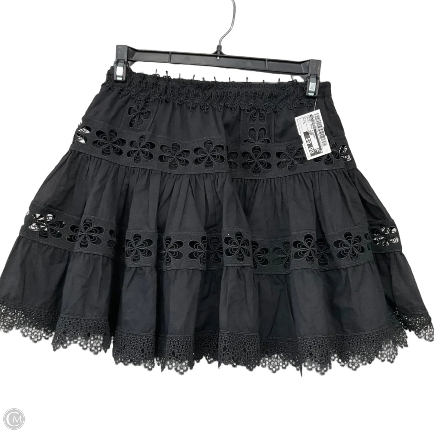 Skirt Mini & Short By Olivaceous In Black, Size: S