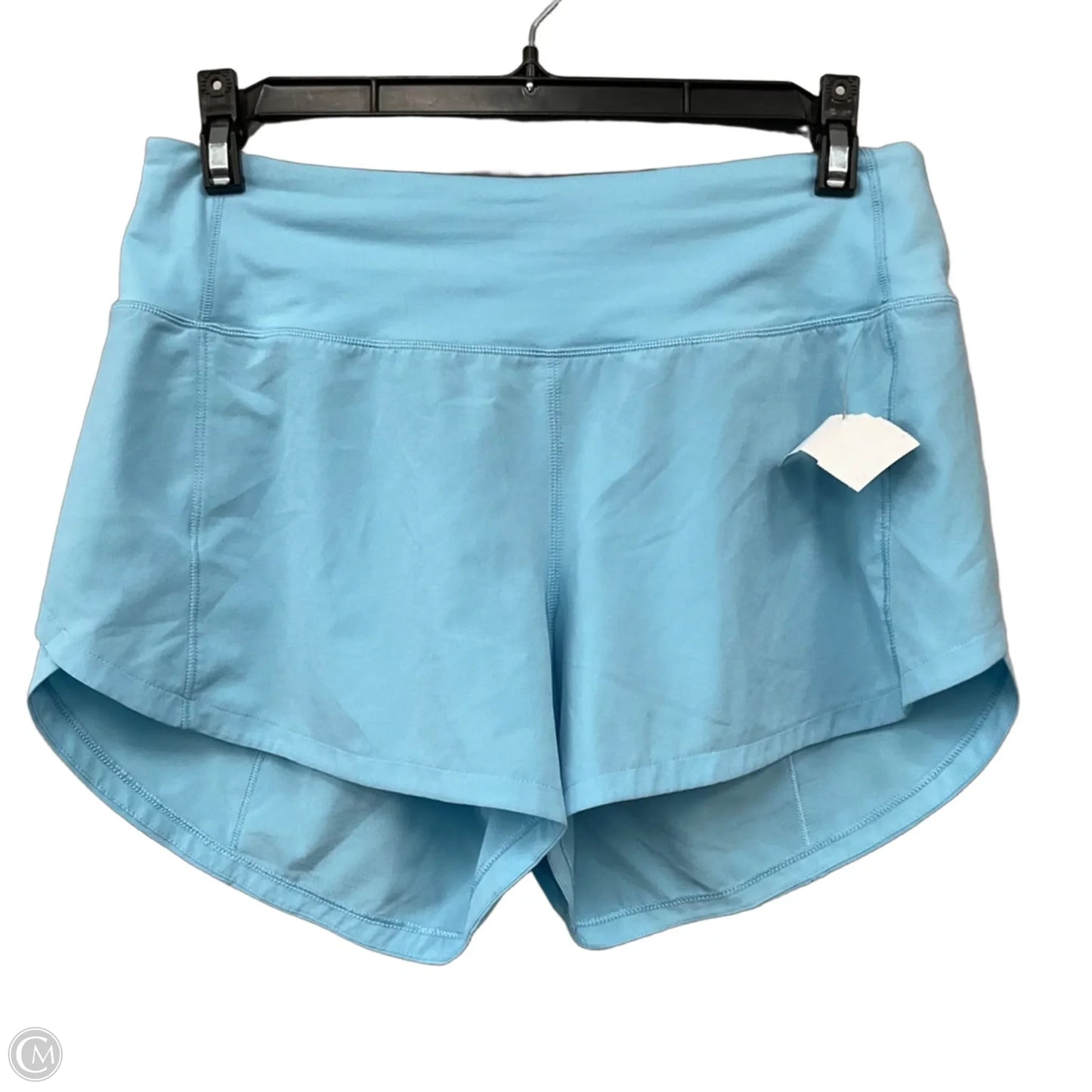 Athletic Shorts By Lululemon In Blue, Size: 4