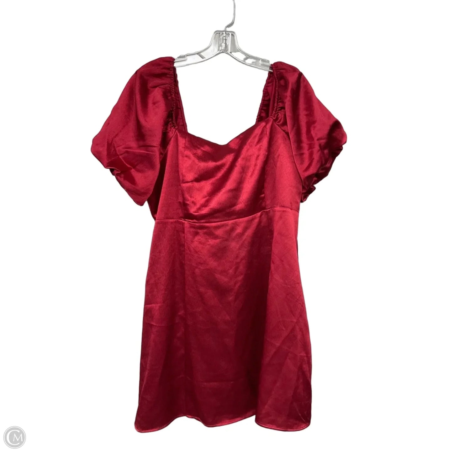 Dress Party Short By Arula In Red, Size: 1x