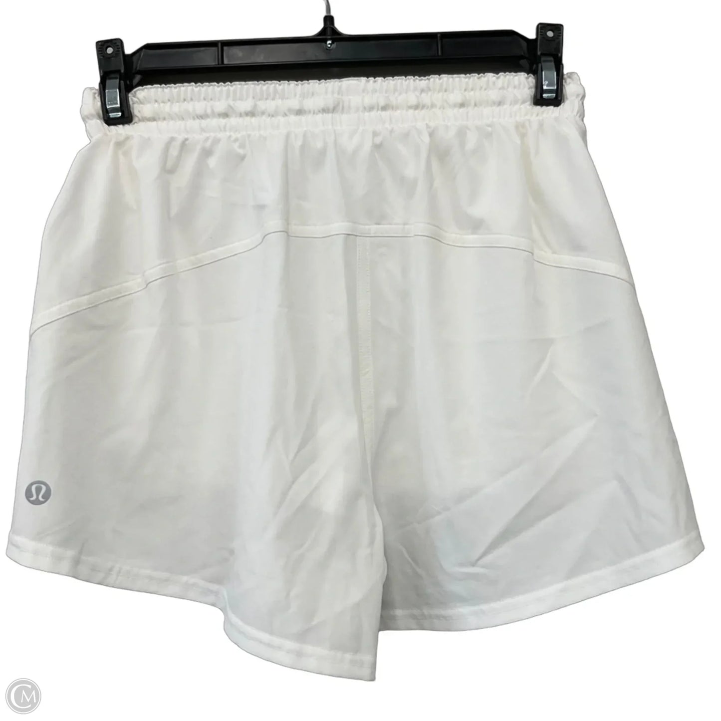 Athletic Shorts By Lululemon In White, Size: 0