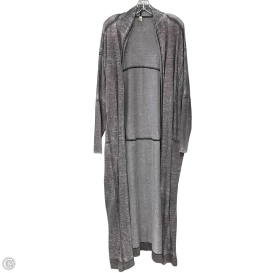 Cardigan By Free People In Grey, Size: L