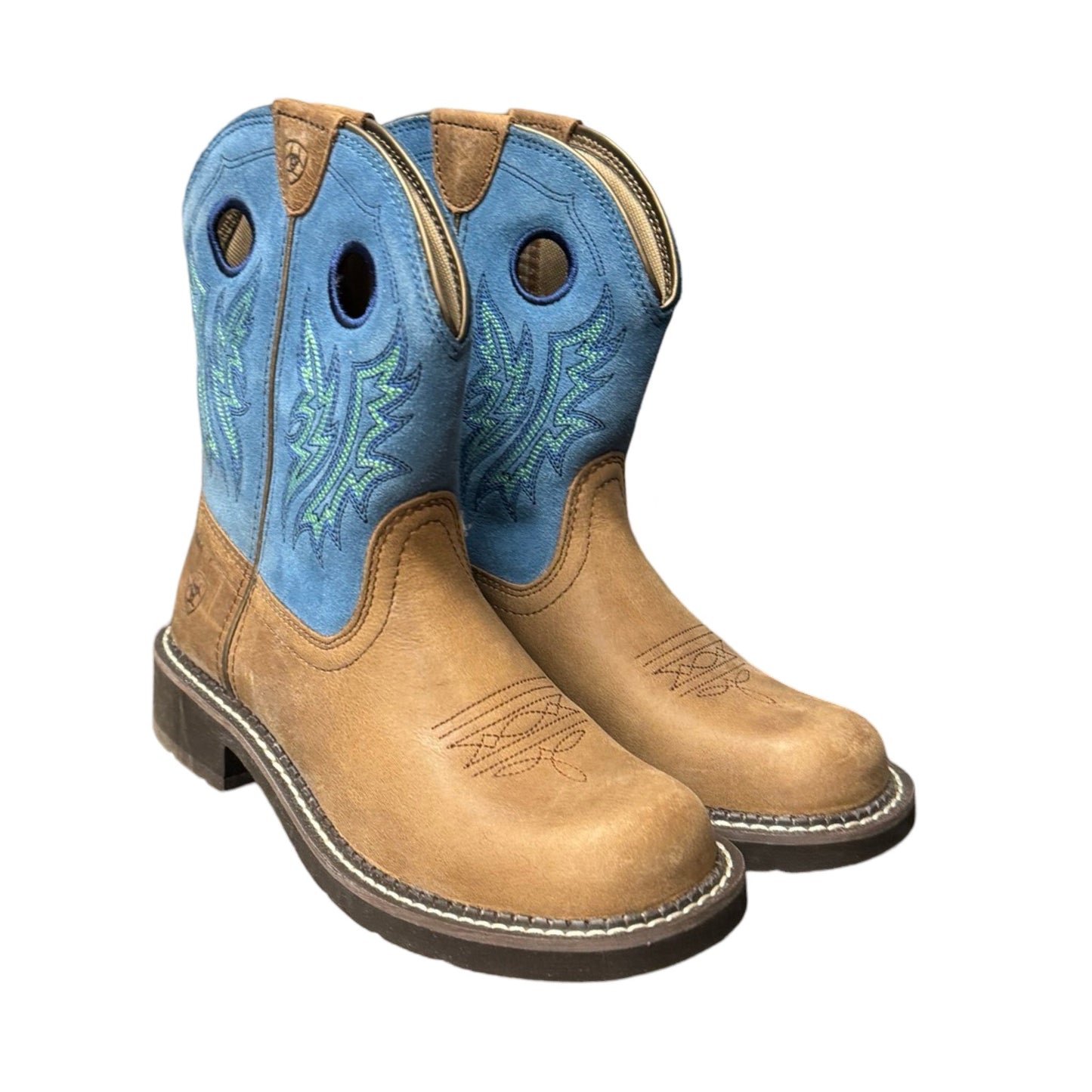 Boots Western By Ariat In Blue, Size: 5.5